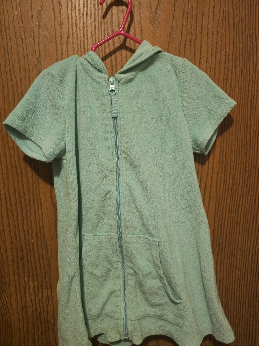 wonder nation Mint Green Hooded Kids Swim cover